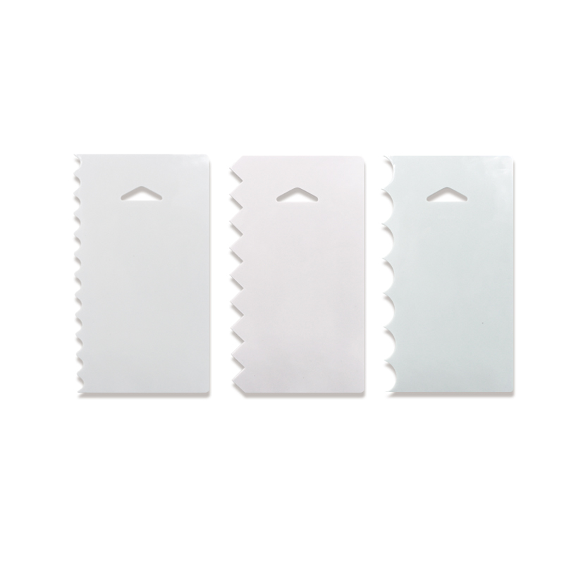 3 Piece Plastic Scraper Set