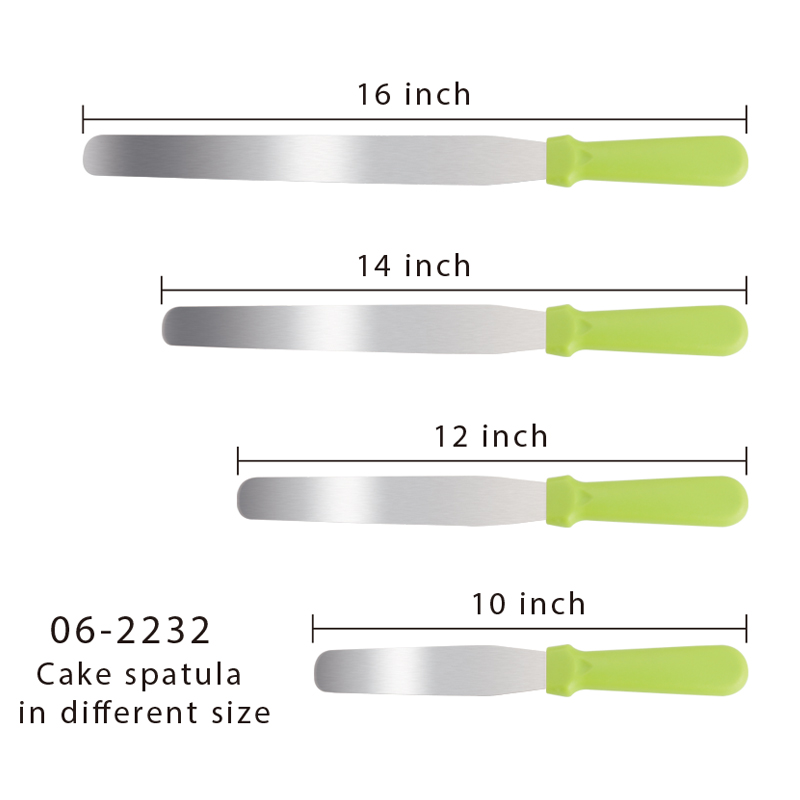 4-Piece Cake Spatula Set