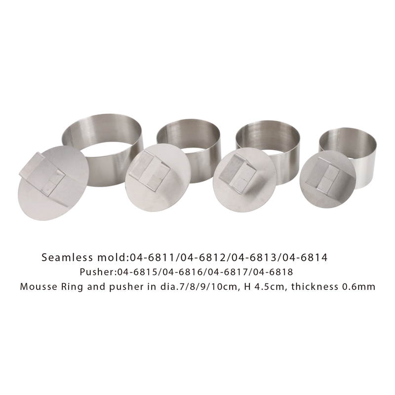 Wina 4-Piece Mousse Mold Set