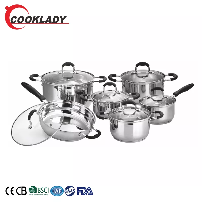 Germen Stainless Steel Induction Cookware Set