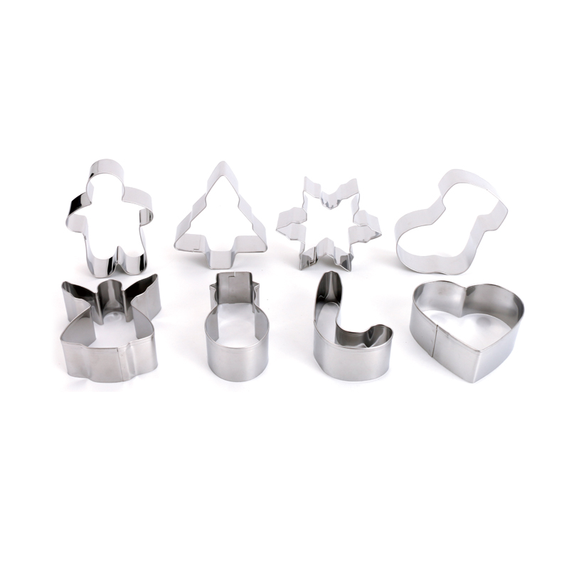 Wina 8 Piece Stainless Steel Cookie Cutters