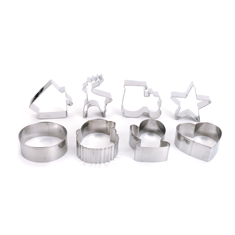 Wina 8 Piece Stainless Steel Cookie Cutters