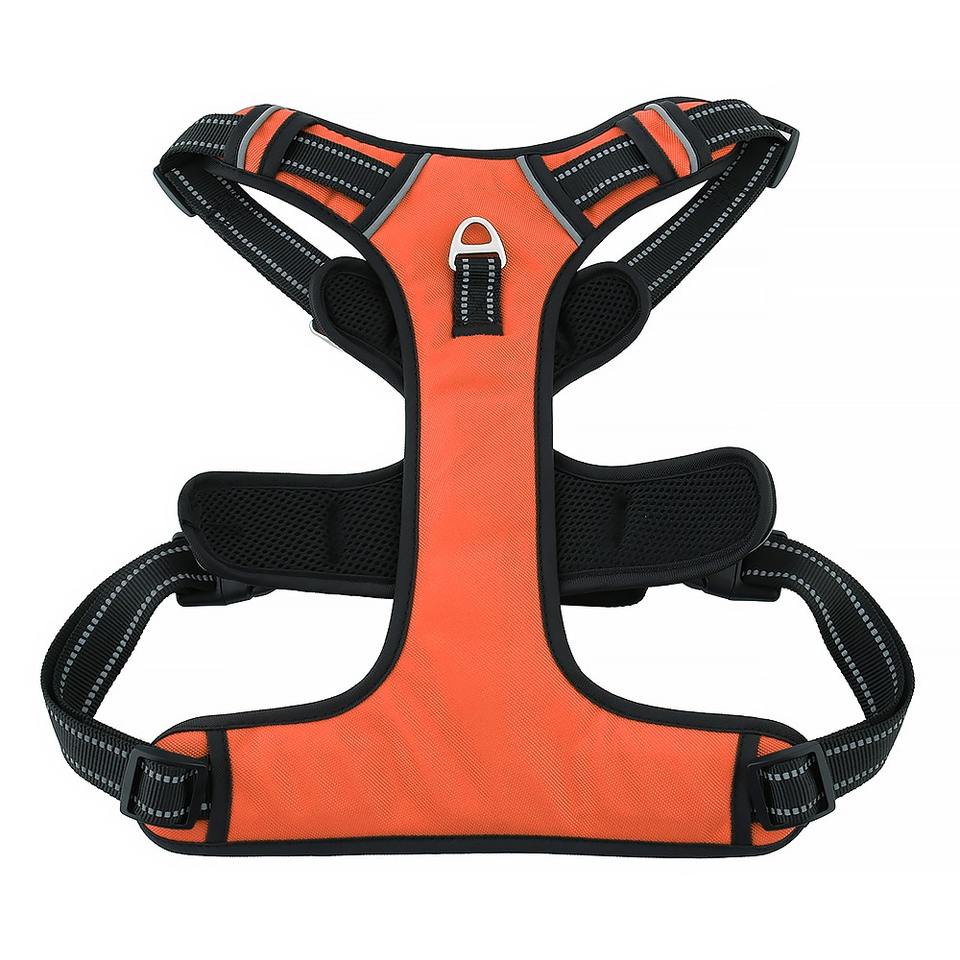 Pet Reflective Oxford Vest Soft Mesh Padded Dog Harness