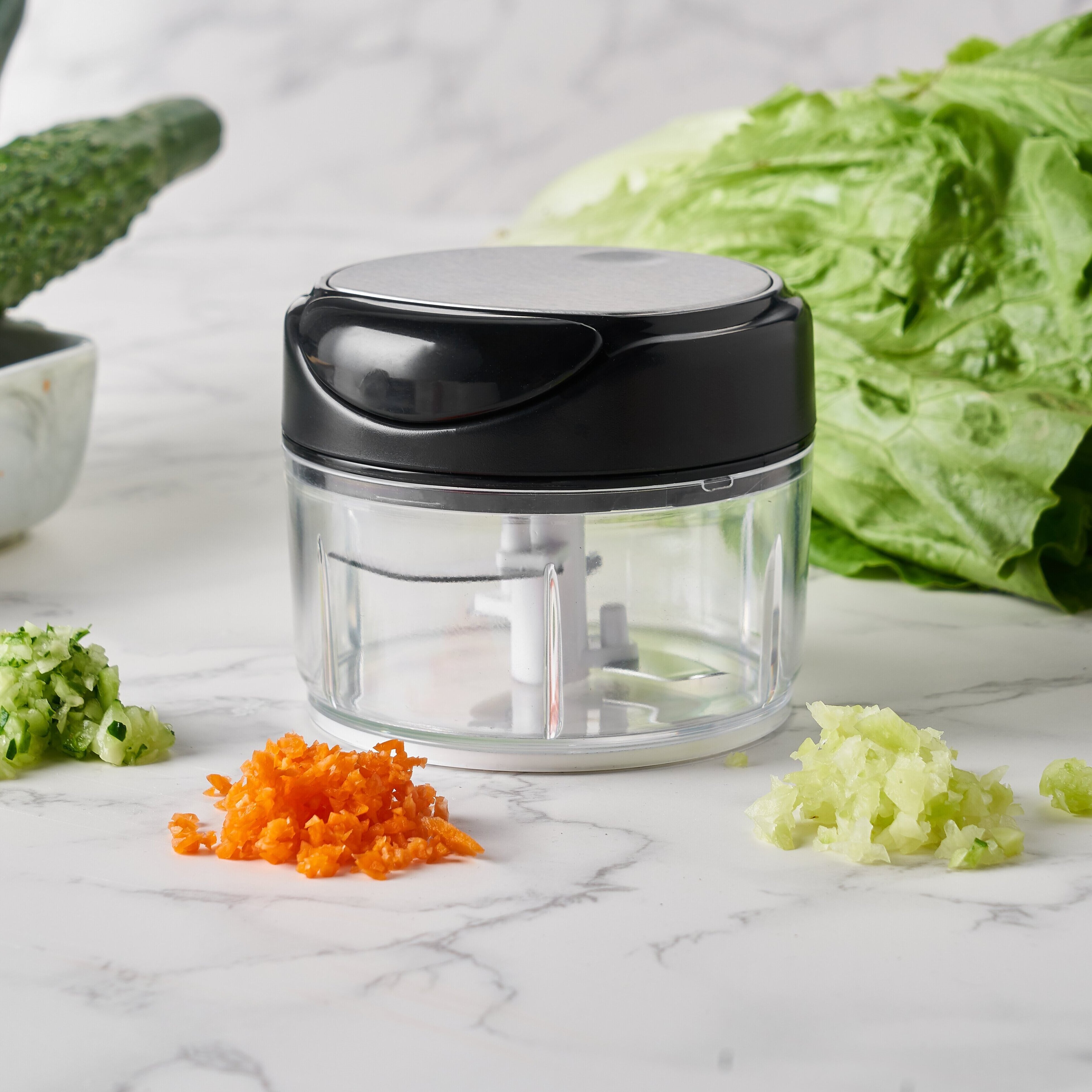 WOKA Manual Stainless Steel Garlic Chopper