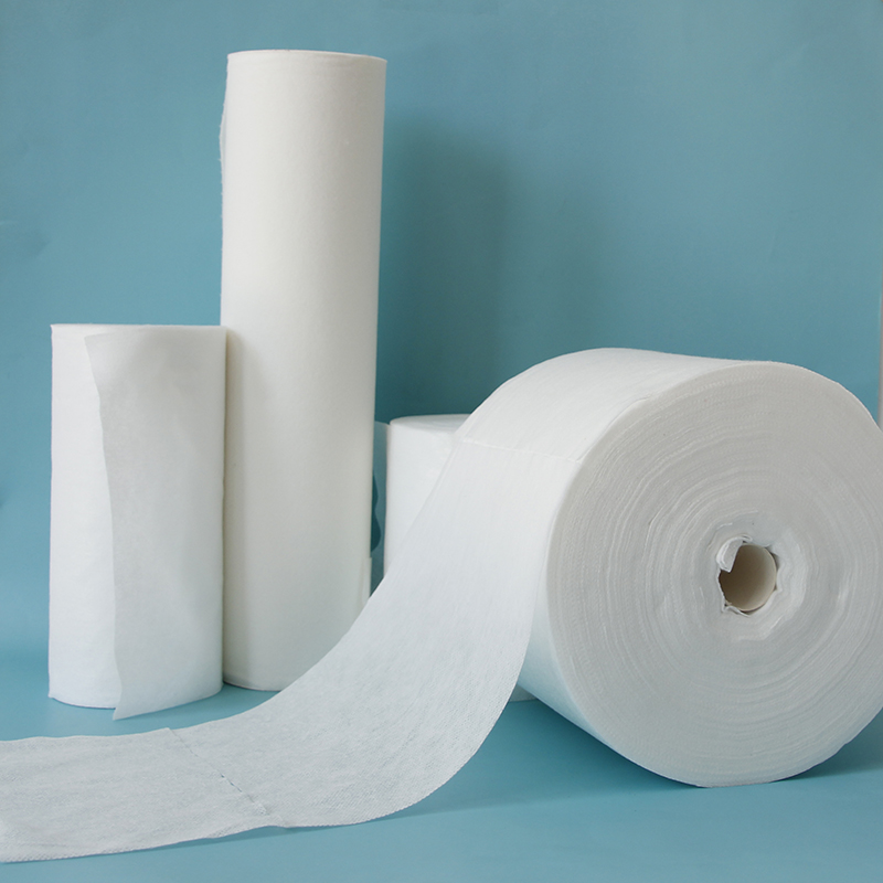 Cotton Tissue Roll Spunlace Nonwoven Wipes