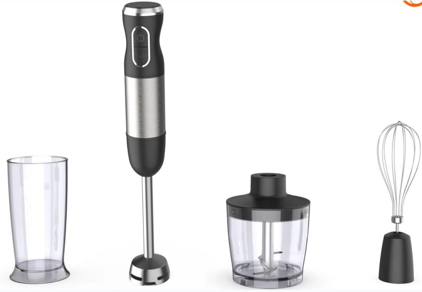 Smart DC Motor 3-in-1 Immersion Blender