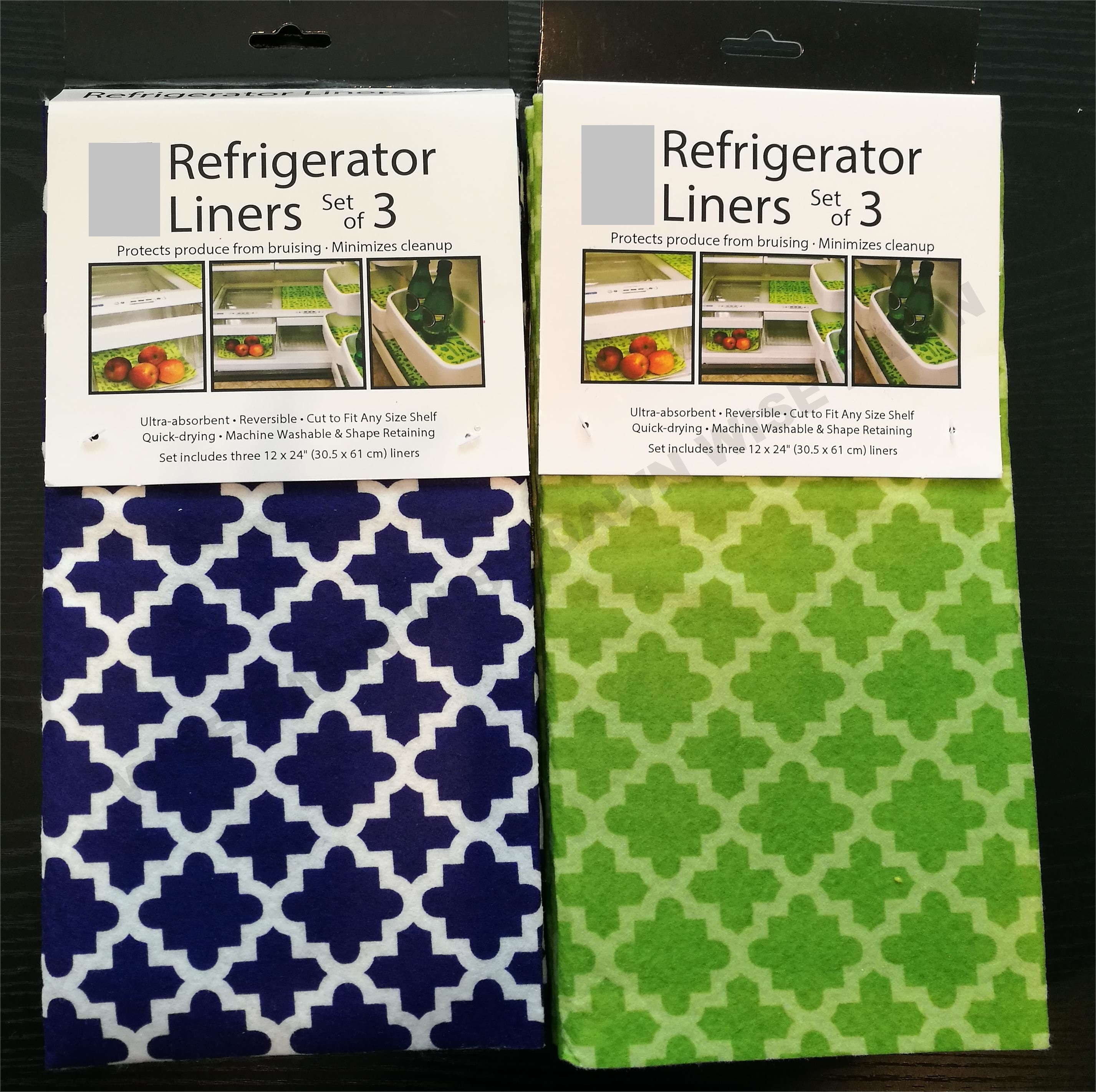 Printed Non-Woven Fridge Shelf Liners