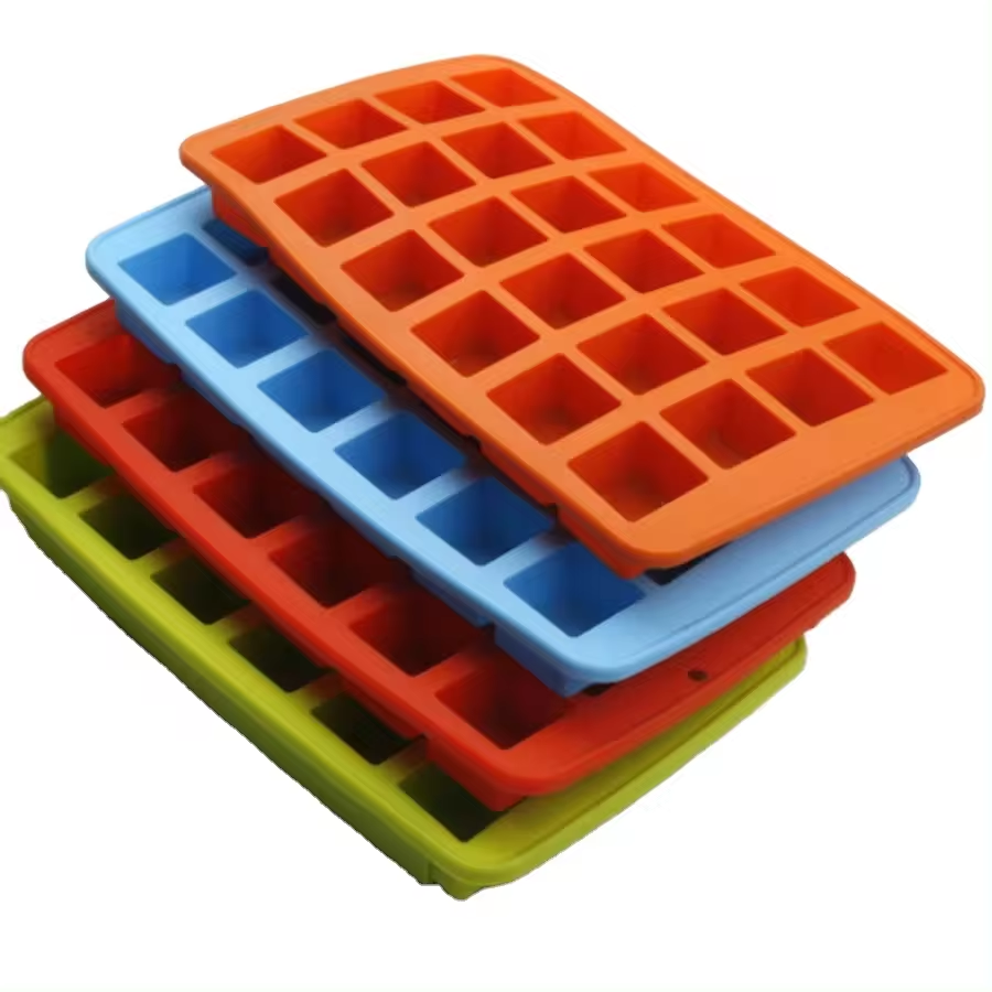 Silicone Ice Cube Mold Set