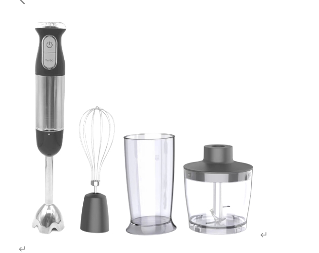 Smart DC Motor 3-in-1 Immersion Blender