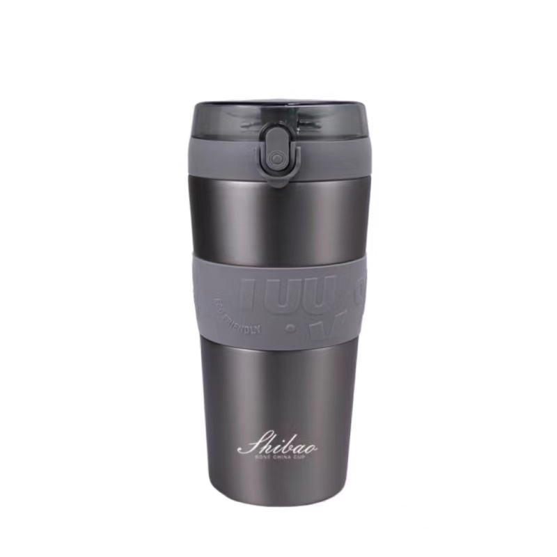 Ceramic Thermos with Stainless Steel Vacuum Shell