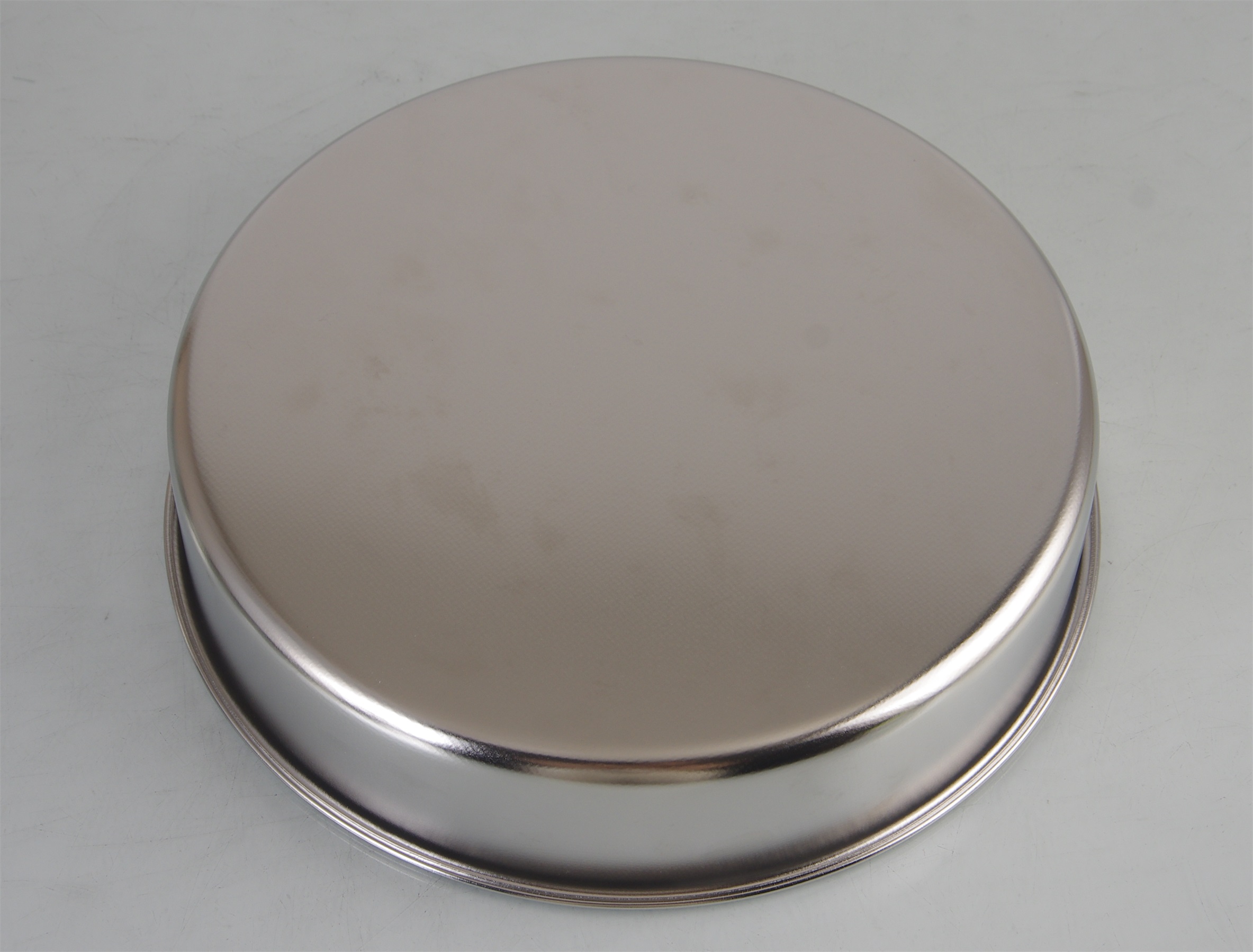 Food Grade Stainless Steel Round Tray Plate