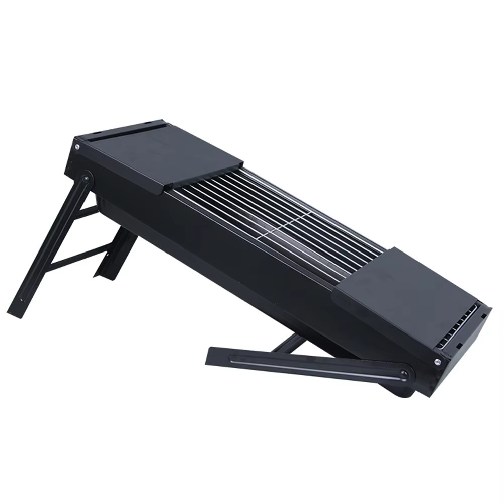 BBQ Grill with Storage Shelf