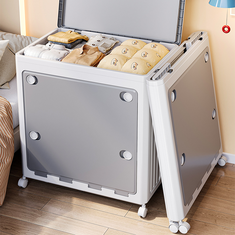 Large-Capacity Flip-Top Folding Storage Box