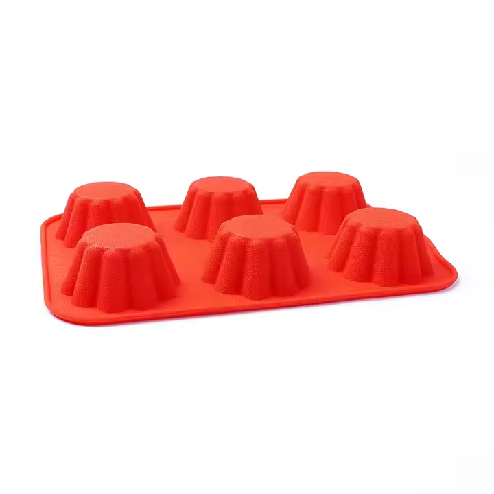Food-Grade Silicone Heart-Shaped Cake Mold