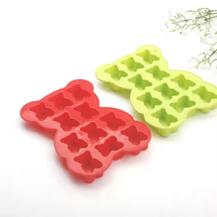 Food-Grade Silicone Butterfly Ice Mold