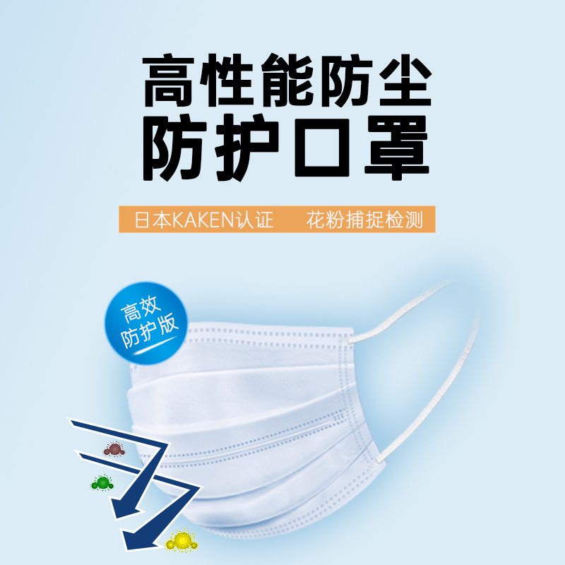 Beautiful Leaf Double Support Four-Layer Protective Mask