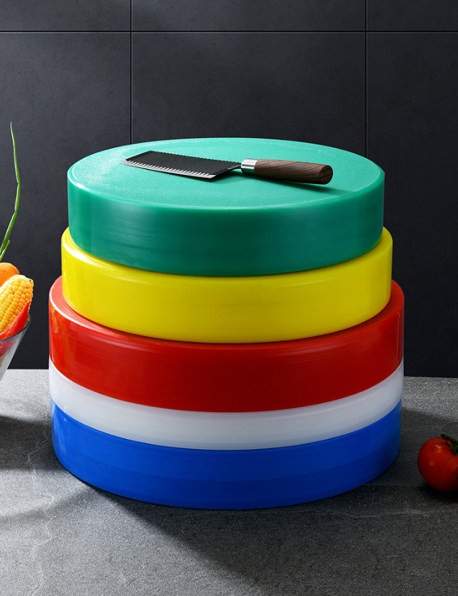 Yantai TONLI PE Round Butcher Block Food Grade Cutting Board