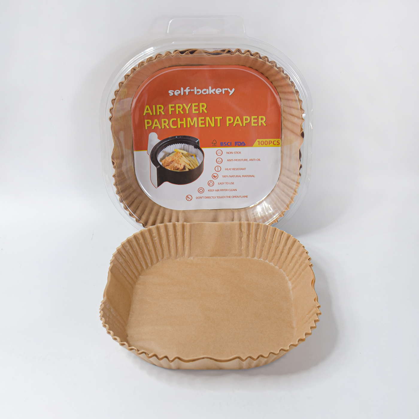 BPA Free Nonstick Disposable Air Fryer Baking Paper