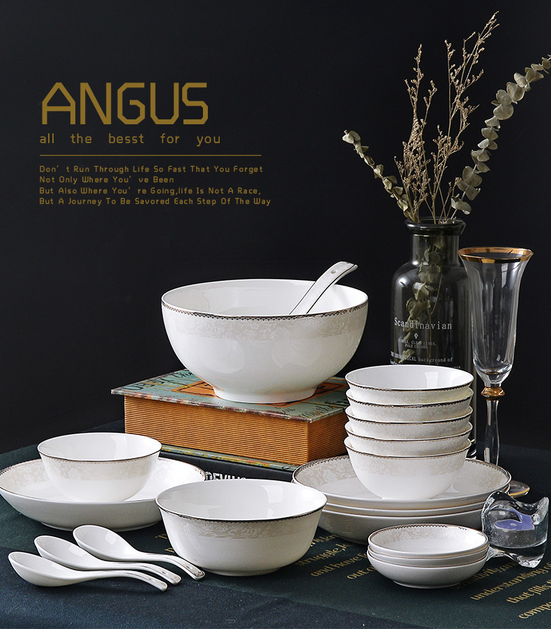 Angus Fine Bone China Dinnerware