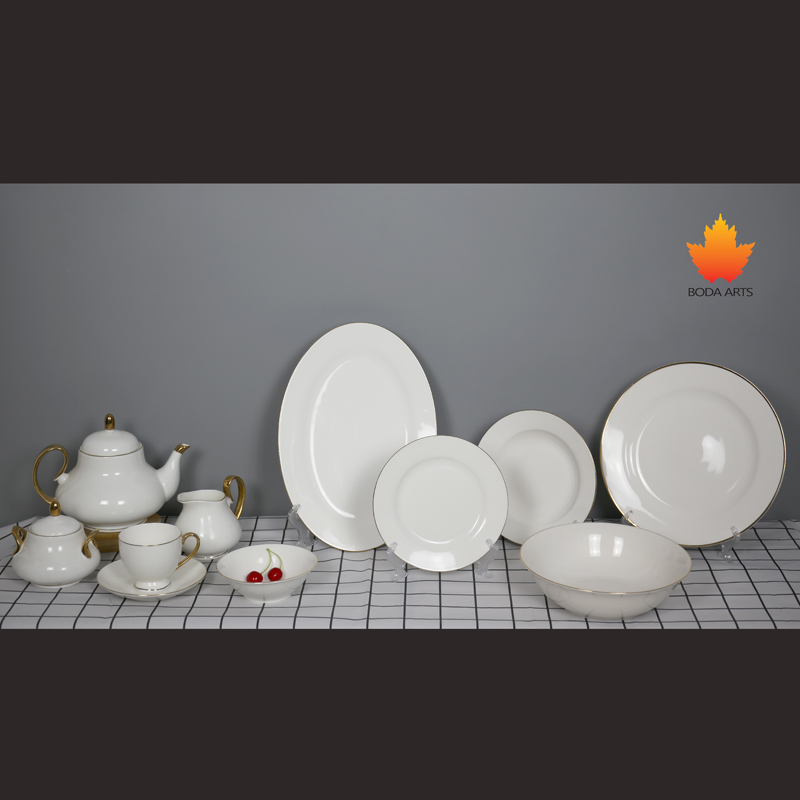 New Bone 61 Piece Dinner Set