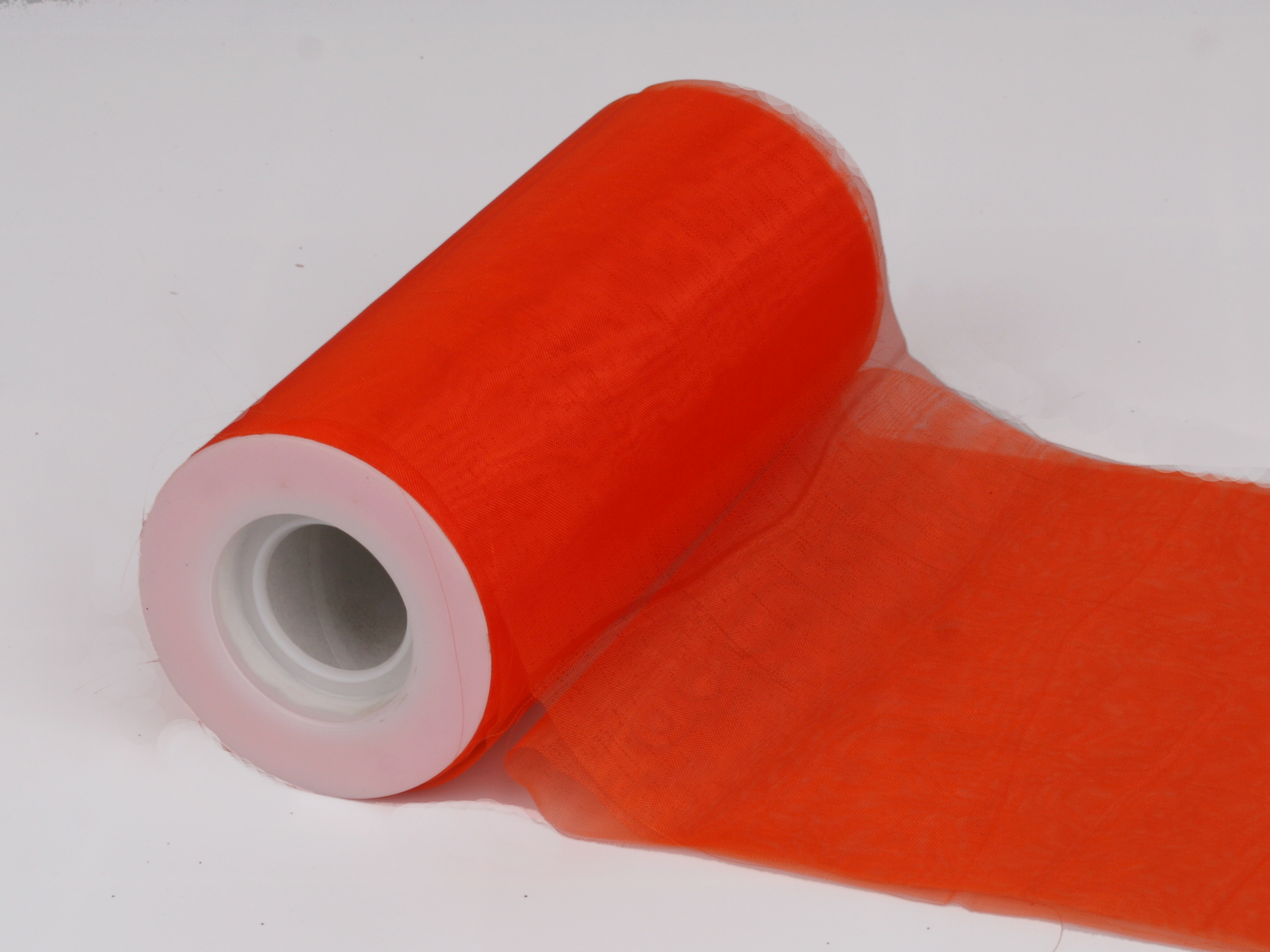 Organza Tulle Fabric Roll Solid Color Wedding Decoration