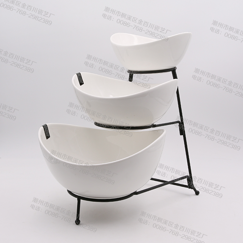 Hotel Serving Holder with Iron Stand