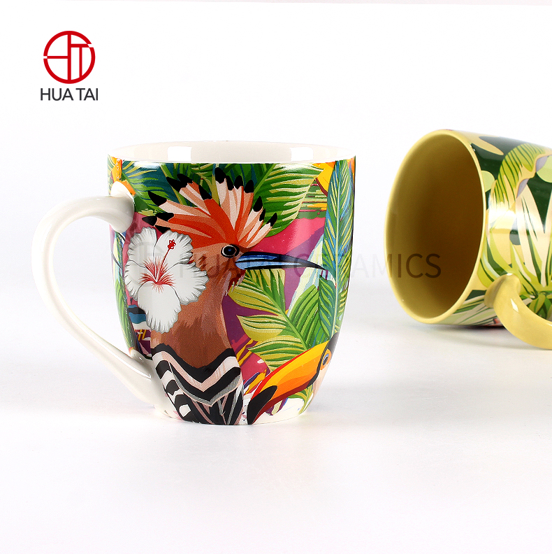 Ceramic Travel Cup and Porcelain Mugs