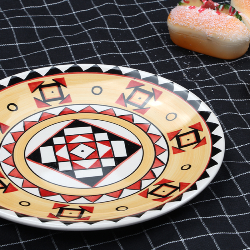 Glazed Ceramic Plate