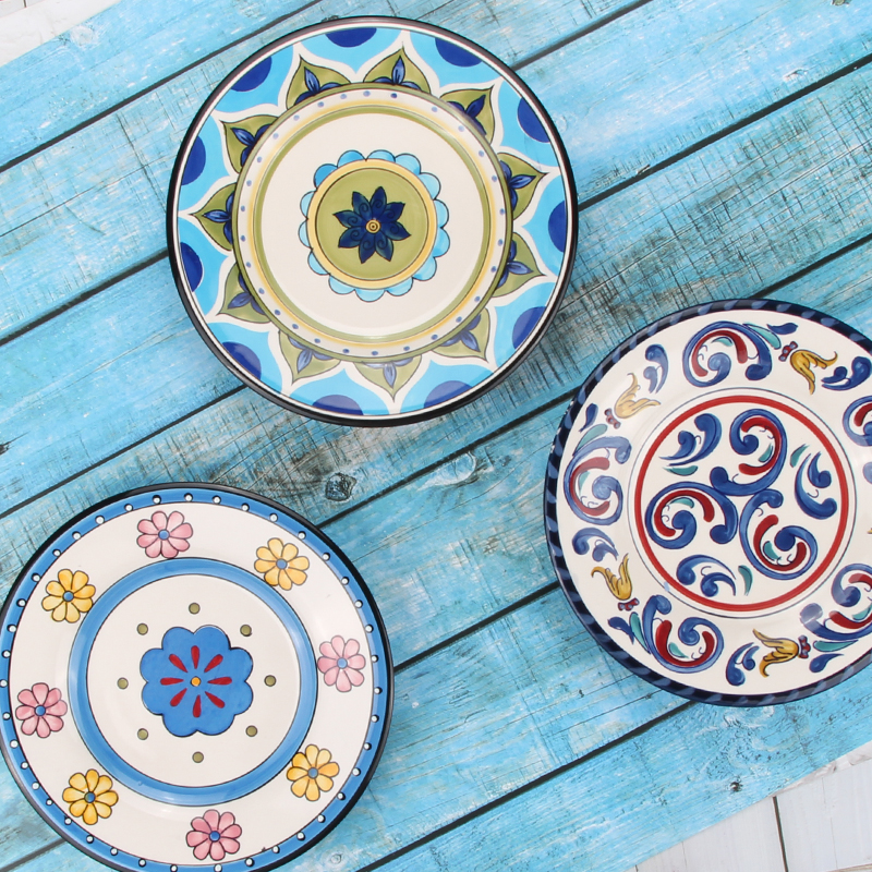 Glazed Ceramic Plate