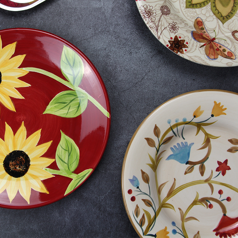 Glazed Ceramic Plate