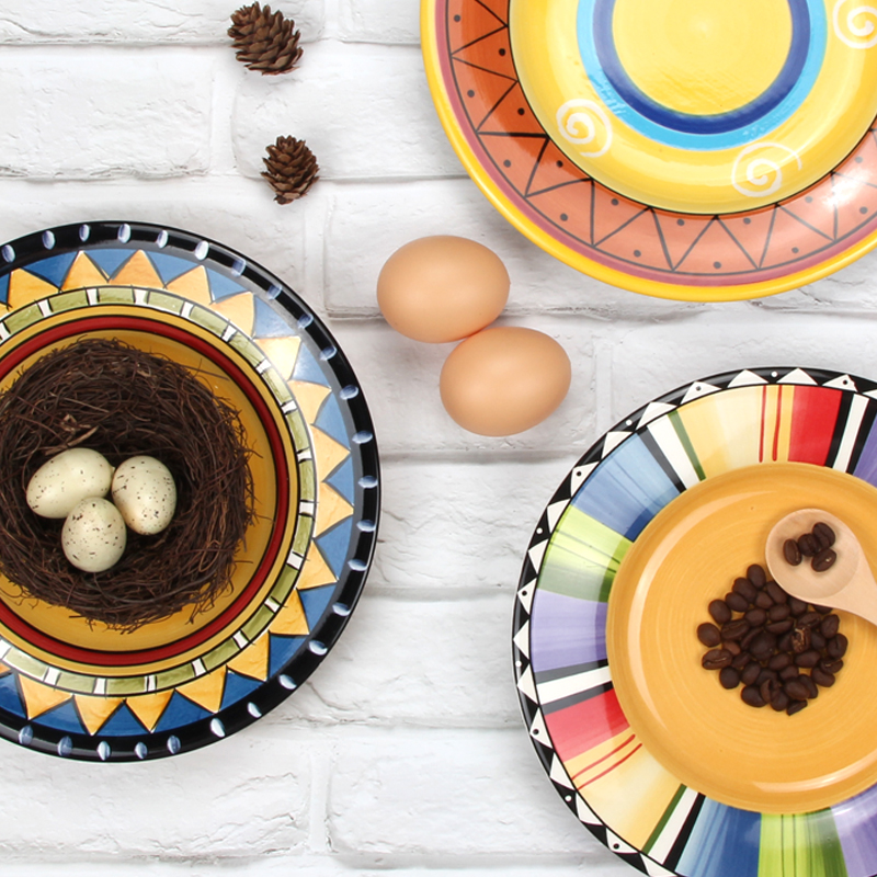 Glazed Ceramic Plate