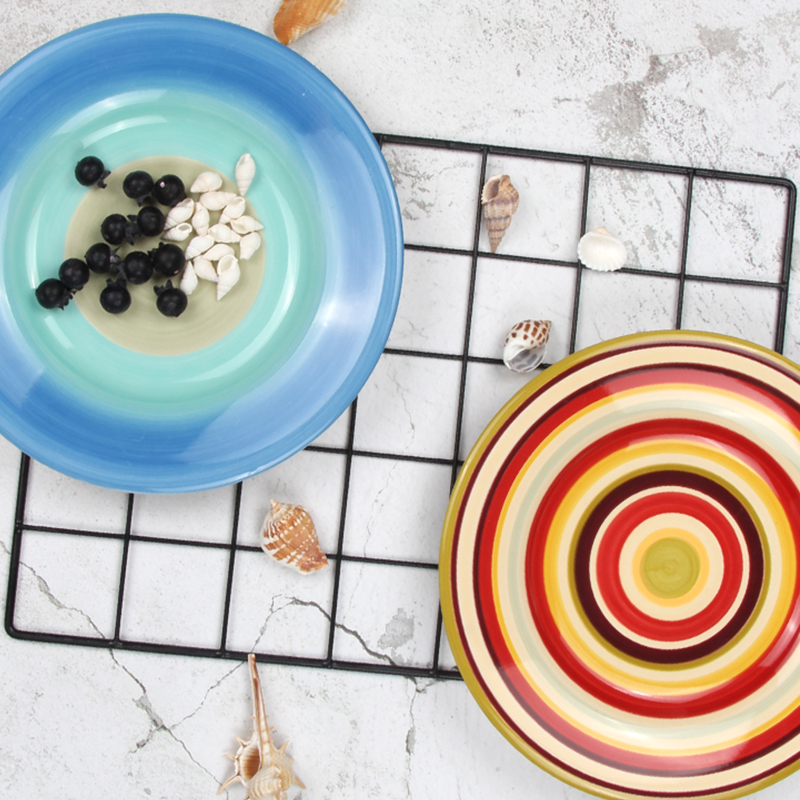 Glazed Ceramic Plate