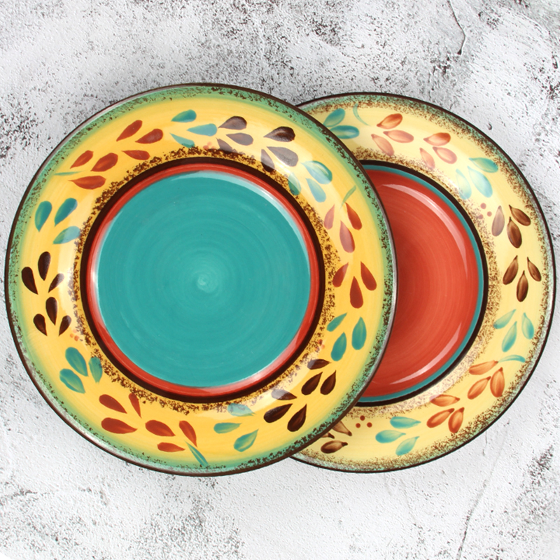 Glazed Ceramic Plate