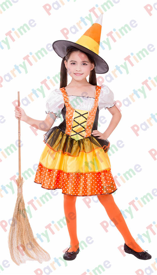 Candy Cone Witch Costume