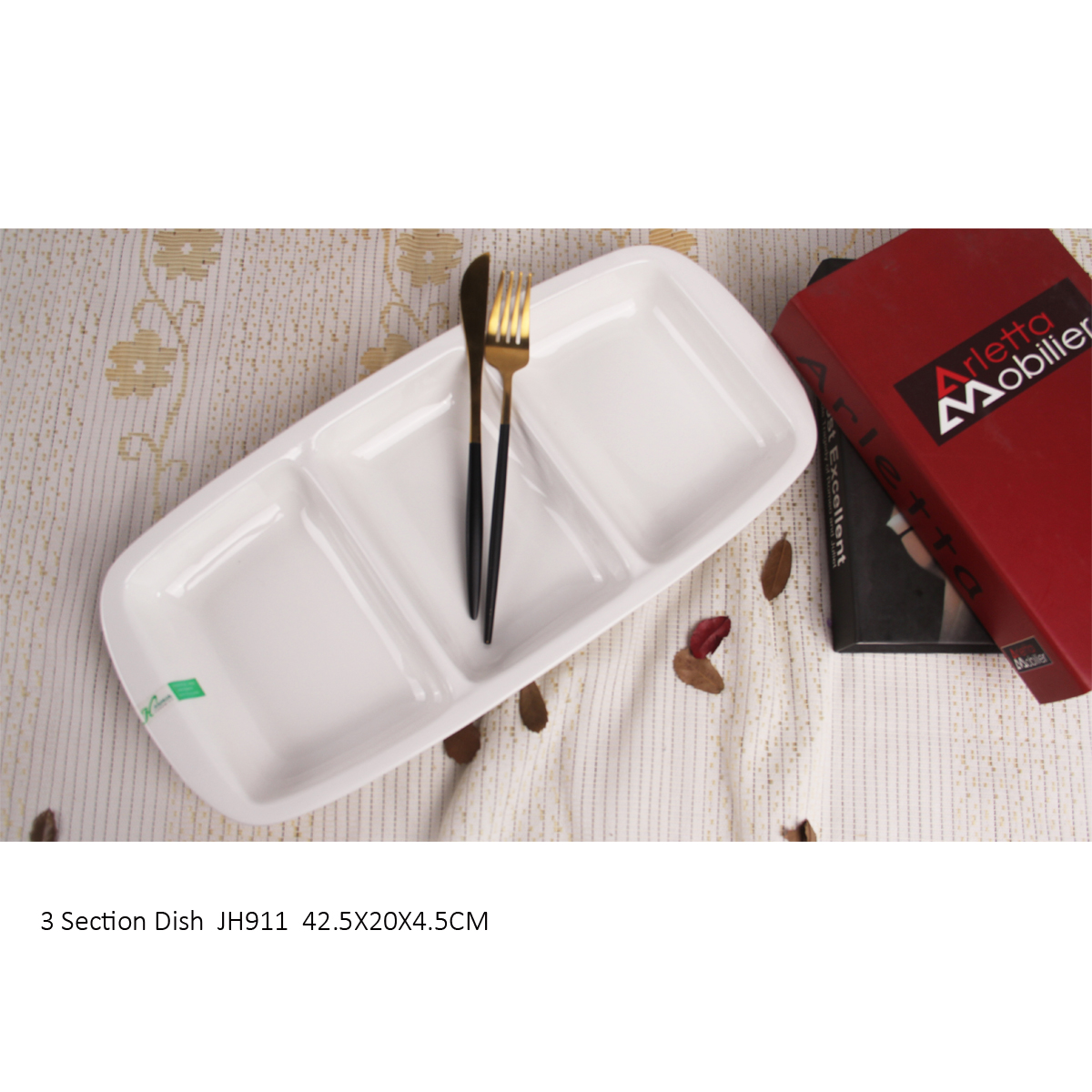 Porcelain Dinnerware and Bakeware Set