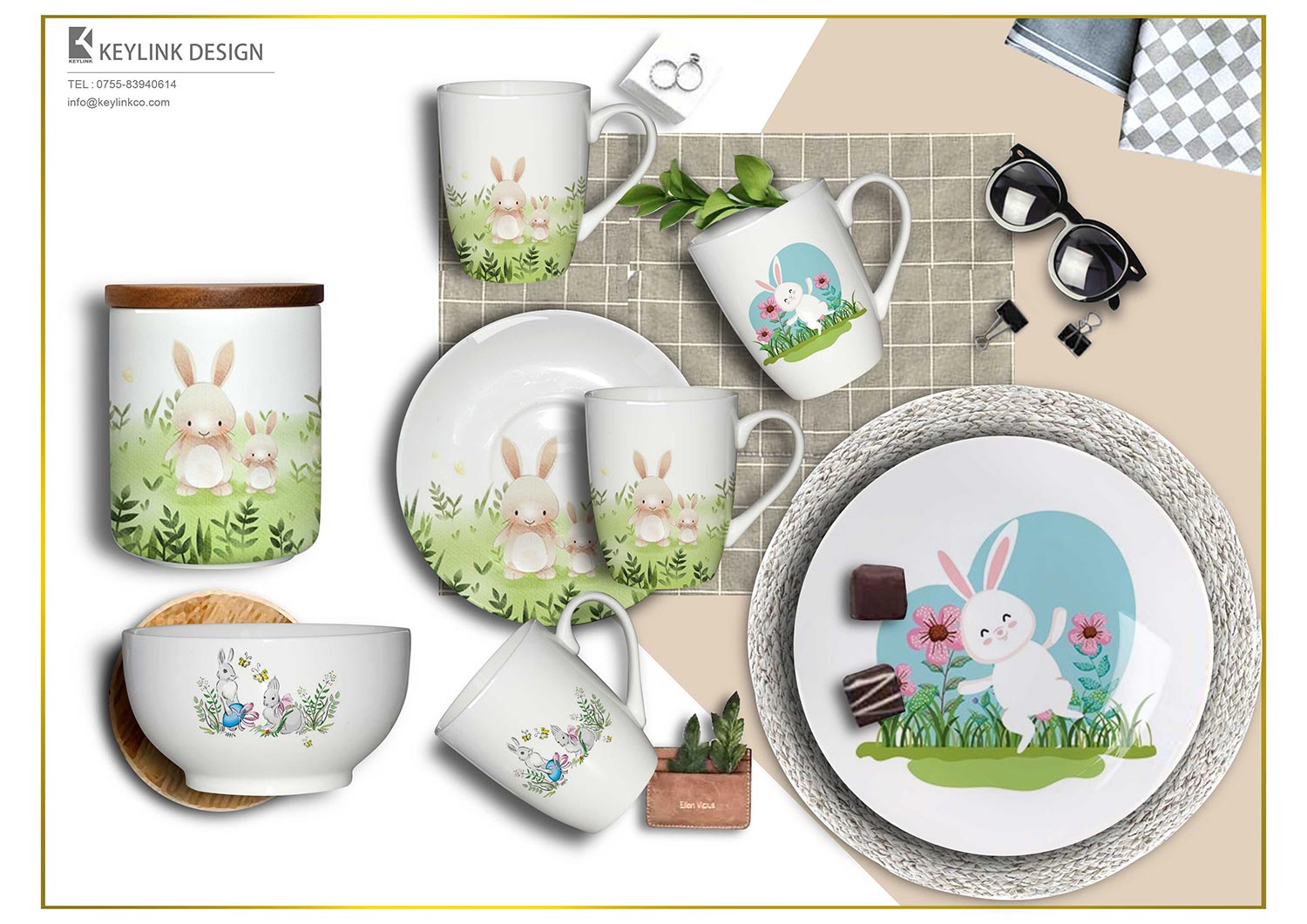 Animal Design Ceramic Mug