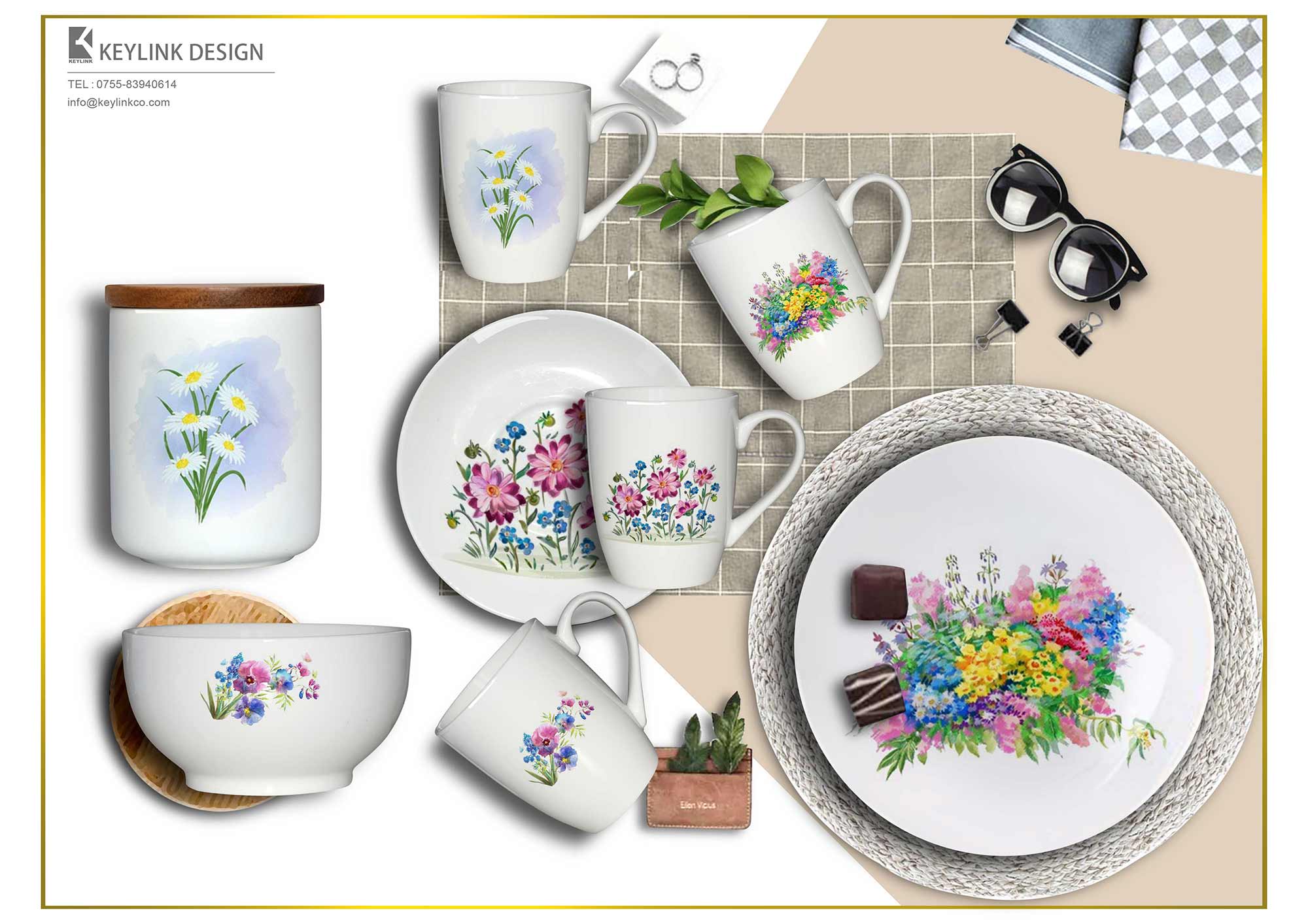 Ceramic Tea Set