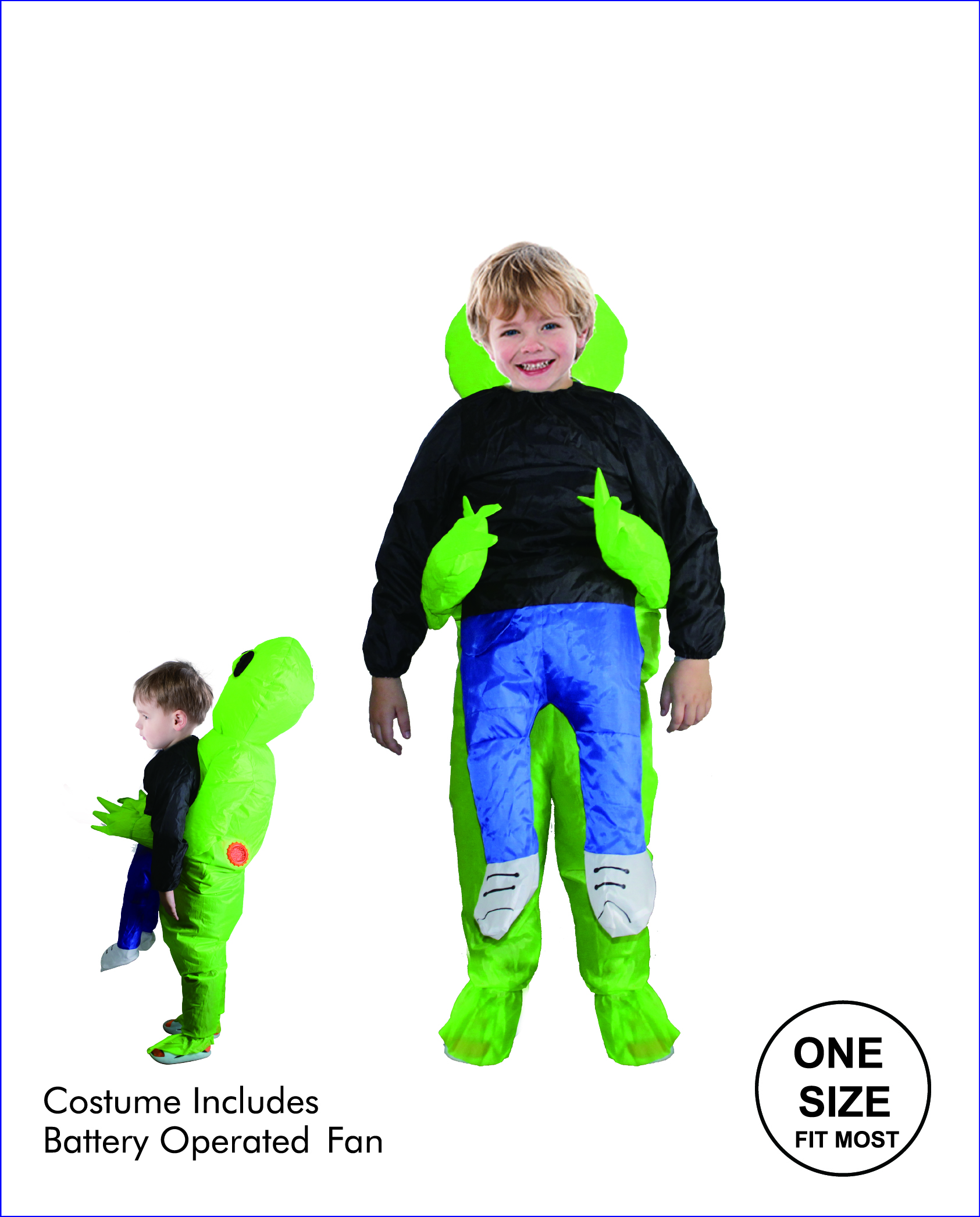 Inflatable Puppet Costume Suit