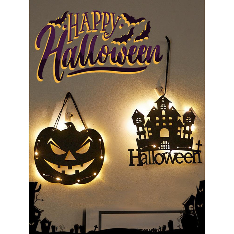 Halloween Colorful Lamp Pendant