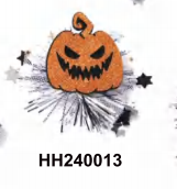 Halloween Cartoon Hairpins Pumpkin Ghost Party Accessories