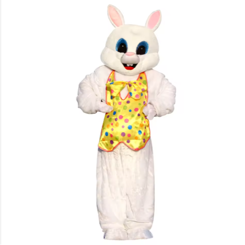 Adult Easter Rabbit Mascot Costume Vest