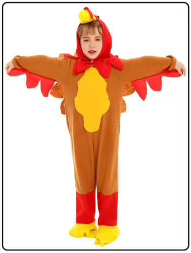 Children's Chicken and Turkey Performance Costume
