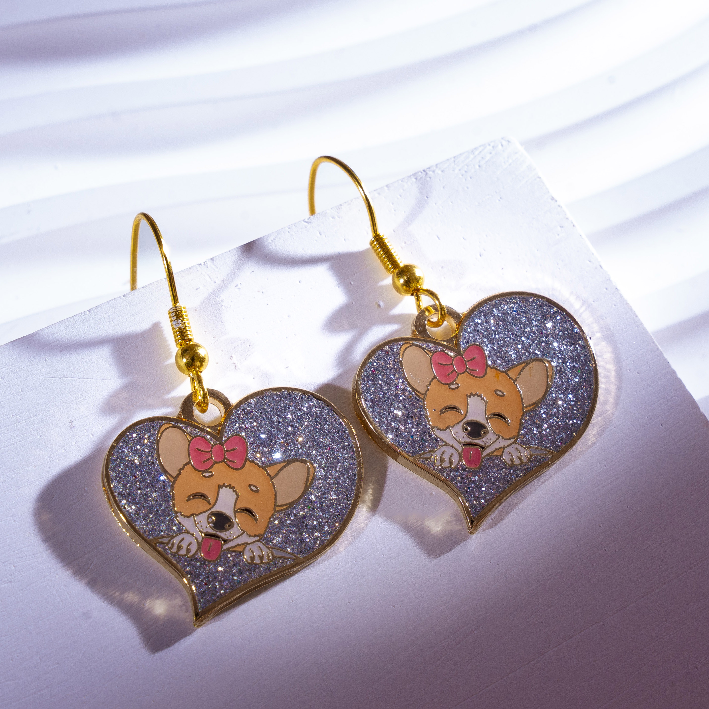 Soft Enamel Heart Pendant Necklaces Wholesale