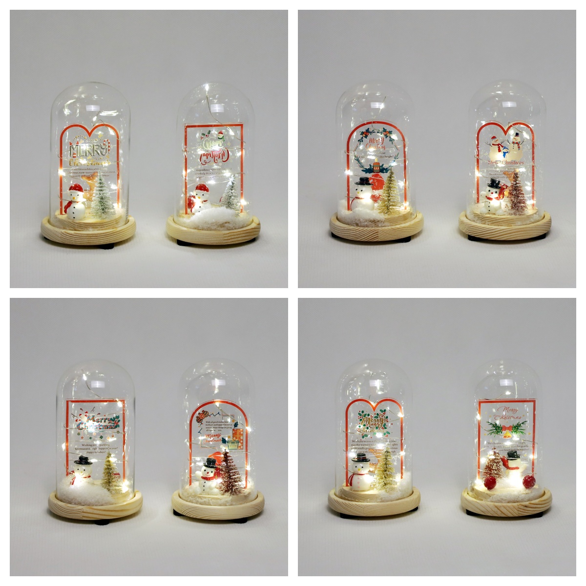 Hand-Painted LED Glass Easter Egg Decoration