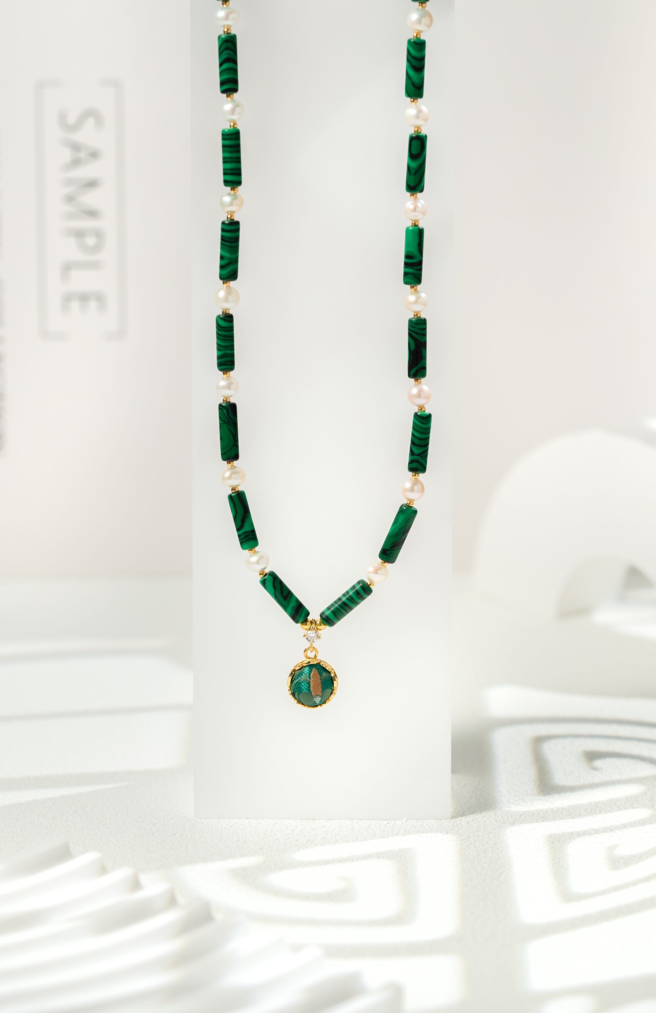 Shu Brocade Necklace