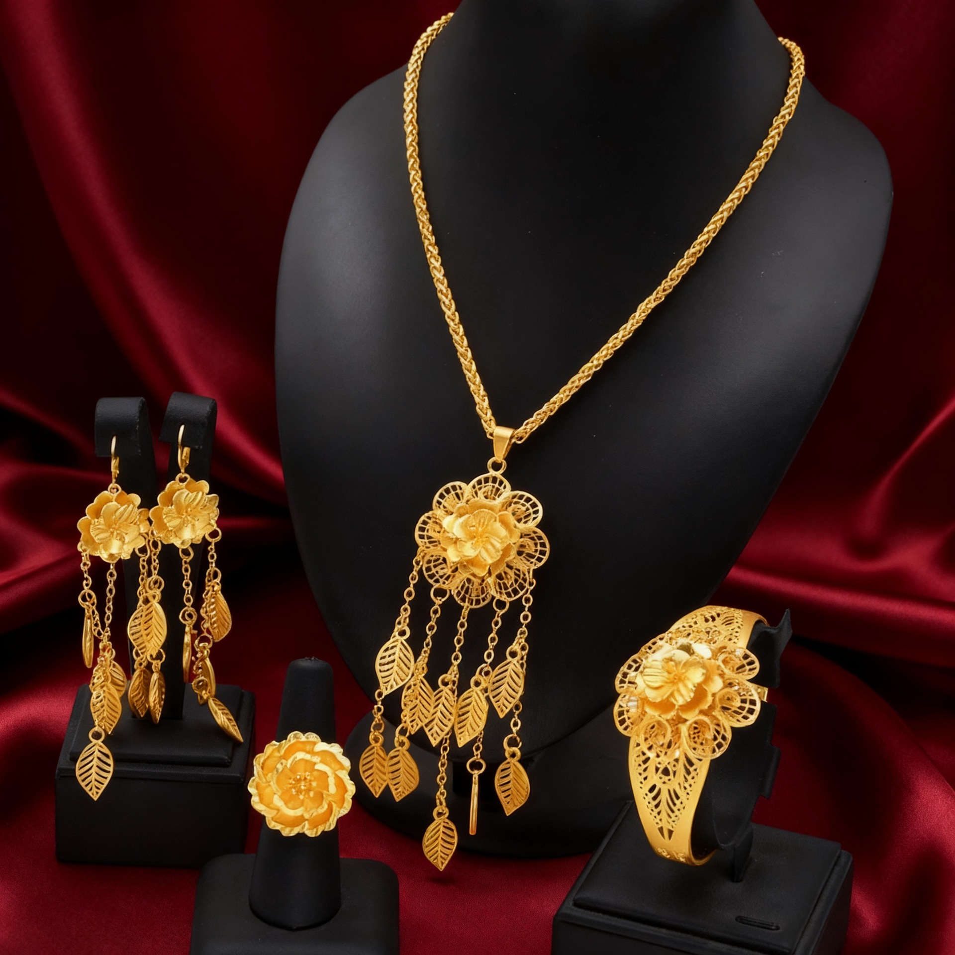 Imitation Gold Jewelry Set