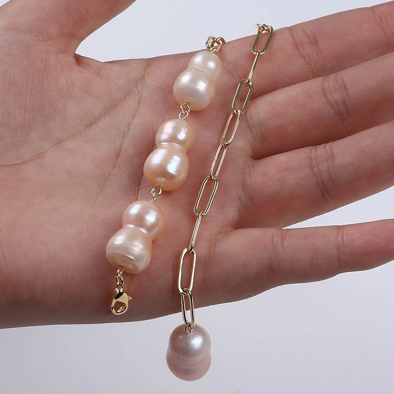 Baroque Freshwater Pearl Y-Shape Necklace