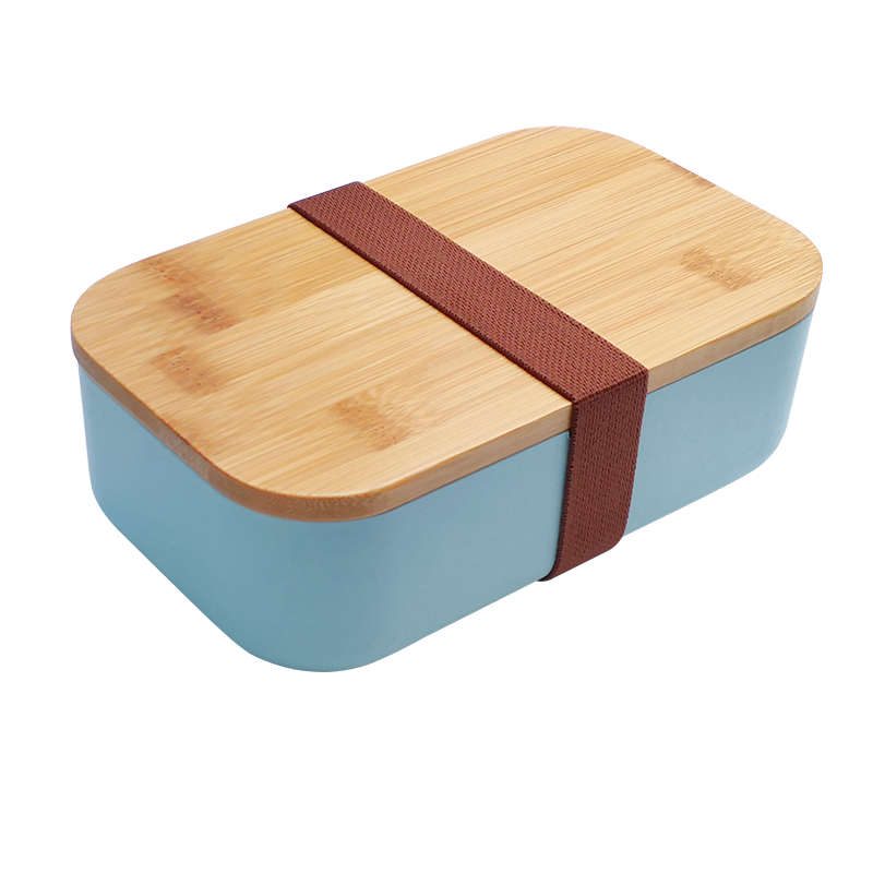 Bamboo Lid Bento Box Food Storage Container