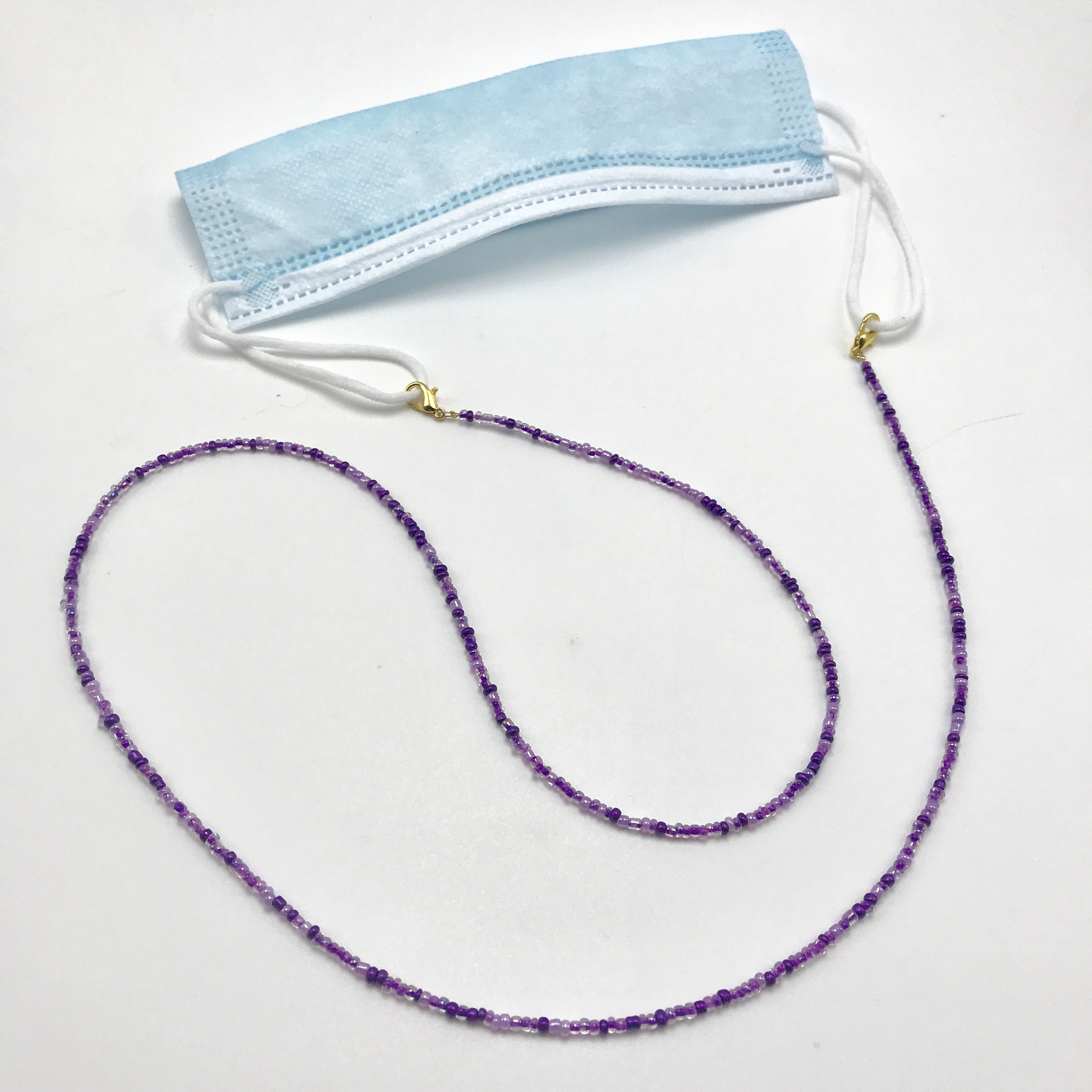 Mask and Eyeglasses Necklace Lanyard