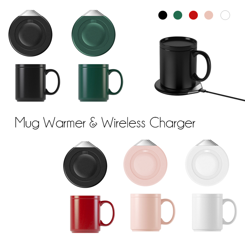 Smart Mug Warmer with Multiple Adapters